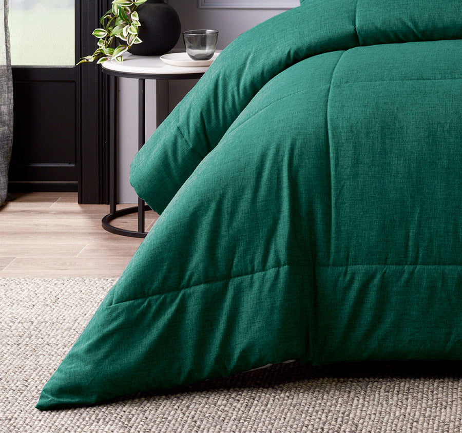 Maynard 6 Piece Comforter Set Range Green – The Bedlinen Co