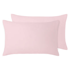 French Linen Standard Pillowcase Pair Blush