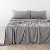 Bed T Organica Sheet Set Range Grey