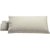 Heston 300THC Cotton Percale King Pillowcase Pair Stone