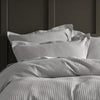 Deluxe Waffle King Bed Quilt Cover Set Silver