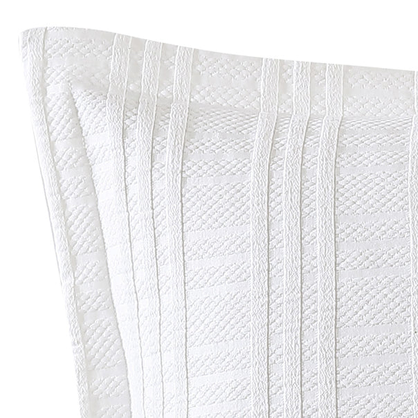 Winton European Pillowcase White
