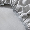 Ravello Linen Fitted or Flat Sheet Range Silver